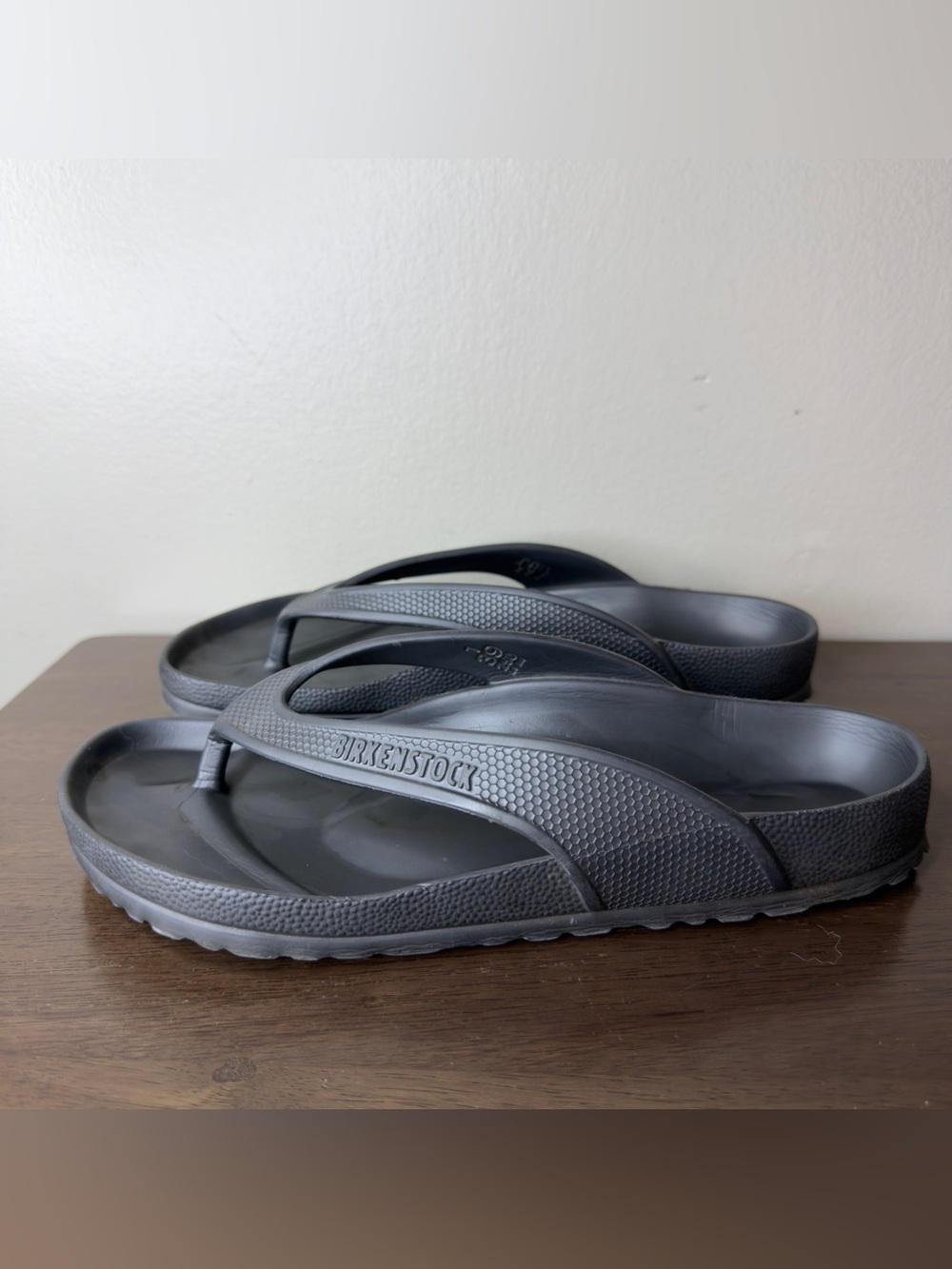 Birkenstock Honolulu Eva Gray Sandals Sz 8 Womens